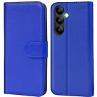 Handy Hülle für Samsung Galaxy A25 5G Wallet Schutz Tasche PU Leder Blau