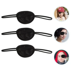 3 Pcs Children's Eye Pirate Eye Eye Patch Pirate Costume Accessories - Picture 1 of 12