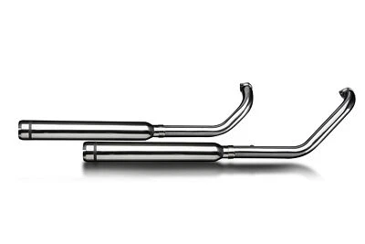 Глушители из нержавеющей стали Delkevic 2-2 Kawasaki Vulcan 900 21 дюйм 06-18 - Изображение 1 из 3