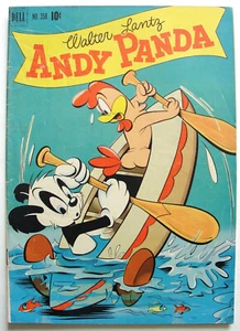 ANDY PANDA ~ FOUR COLOR 2nd Series #358 Golden Age Dell Comic 1952 - Picture 1 of 4