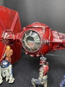 Star Wars Carnor Jax Tie Fighter Interceptor Kenner Vintage Crimson Empire - Picture 1 of 24