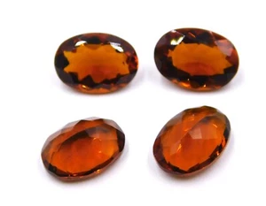 Beer Quartz Octagon Cut Loose Lab Created Gemstone 10x14 MM For Jewelry P-2875 - Picture 1 of 4