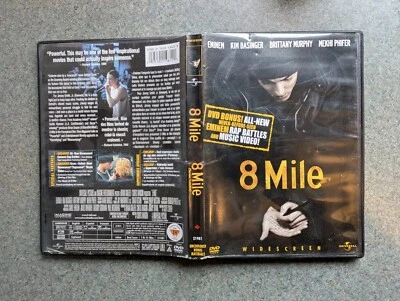 8 Mile DVD (Fullscreen Edition) Drama Eminem, Kim Basinger, Brittany Murphy - Image 1 of 4