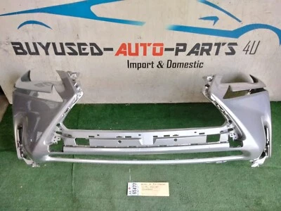 Cubierta del parachoques delantero Lexus NX NX300H NX200T 2015 2017 OEM AX65477 con orificios para sensores Foto 1 de 4