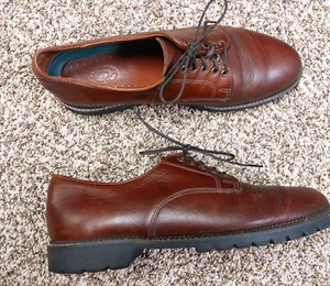 Herren H.S. Trask USA Brick Bison Leder klassischer Oxford Größe 11,5 M - Bild 1 von 8