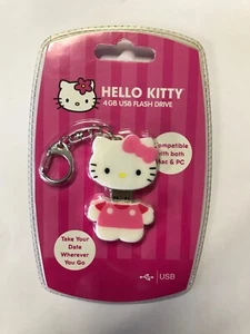 Hello Kitty 4GB USB Flash Drive W/ Clip (46109-WLG) - Picture 1 of 2