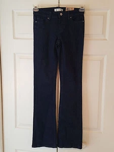 Route 66 Girls Size 24 Slim Fit Boot Leg Mid Rise Jeans (NEW) - Picture 1 of 7