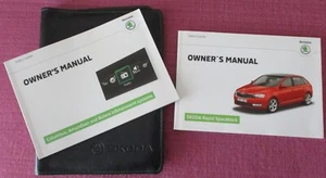 SKODA RAPID SPACEBACK (2013 - 2017) USER GUIDE - OWNERS MANUAL - HANDBOOK. - Picture 1 of 15