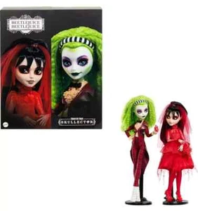 Monster High Skullector Betelgeuse and Lydia Doll 2 Pack Beetlejuice Presale New - Picture 1 of 2
