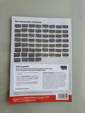 50 Penny Treuepunkte Pyrex volles Heft