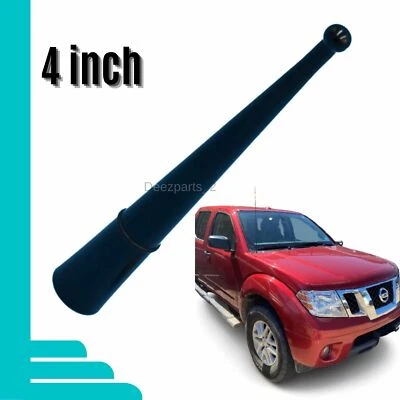 Antena corta negra 4" para Nissan Frontier 2000-2019 Foto 1 de 4