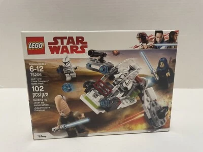 Lego Star Wars - 75206 - Pacote de batalha Jedi and Clone Troopers - Aposentado 2019 - Imagem 1 de 4