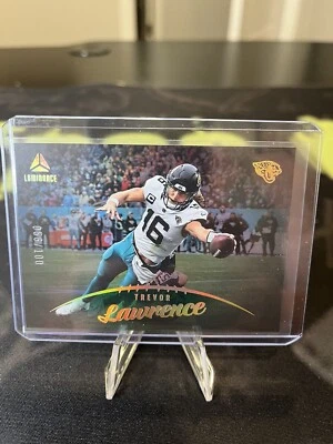 2023 Panini Luminance - Green #83 Trevor Lawrence 56/100 Jacksonville Jaguars - Image 1 of 2