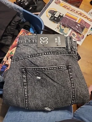 Urban Outfitters BDG Mens Jeans Size 33  Gray Slim Straight - Image 1 of 4