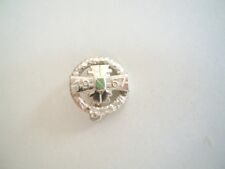 Kleiner Silberfarbener Anstecker Nadelplakette Brosche mit Wappen "1967"