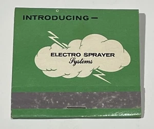 Vintage Matchbook Electro Sprayer Systems Franklin Park, Illinois (1) - Picture 1 of 3