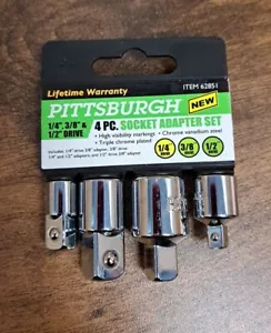 Pittsburgh 4 Pc High Visibility Socket Adapter Set automotive tools (62851) - Bild 1 von 2