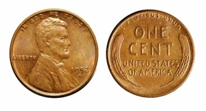 1952 - D/S Lincoln Cent - CONECA OMM-001 FS-511 AU #676 - Bild 1 von 1