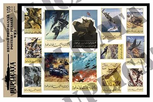 Diorama/Model Accessory - 1/35 British Propaganda Posters in Persian - WW2 - Picture 1 of 3