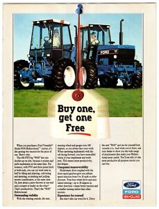 1990 Ford Versatile 9030 Bidirectional - Original Print Advertisement (11x8)