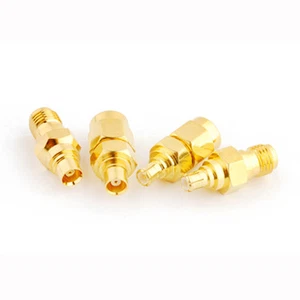 SMA-MCX RF Adapter Kit SMA male/jack to MCX plug/female jack 4 type connector - Picture 1 of 3