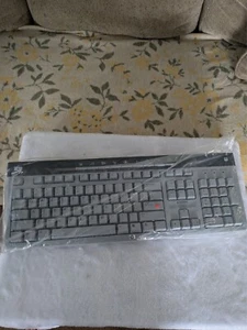 Genuine HP Desktop Computer Grey Wired Keyboard Model 5183 OEM P/N 5187-1767  - Picture 1 of 6