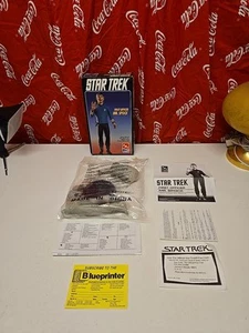 AMT ERTL Star Trek Captain James T Kirk 12” Vinyl Model New Sealed CONTENTS - Picture 1 of 13
