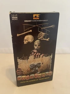 Humongous VHS 1986 Cult B-Movie Horror Movie Mystery Embassy Home Entertainment - Picture 1 of 5