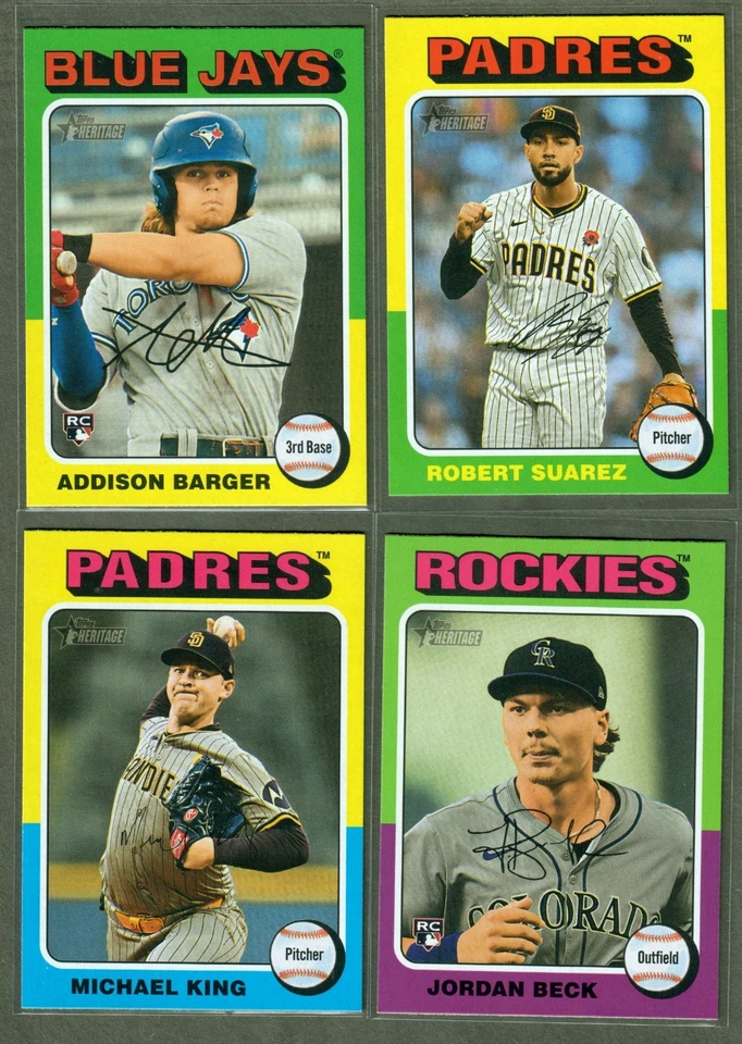 2024 Topps Heritage High Number Short Print ~ You Pick ~ Complete Your Set ~ SP - Image 1 of 1