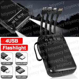 9000000mAh Powerbank Caricabatteria Esterno Batteria Aggiuntiva USB-C per Tutti i Cellulari - Foto 1 di 16