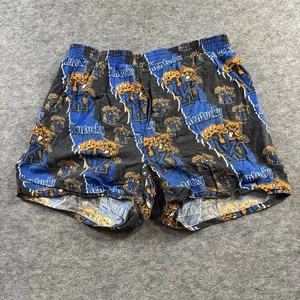 Vtg 90s Kentucky Wildcats Shorts Bottom Drawers Medium 34-36 Made in USA - Picture 1 of 11