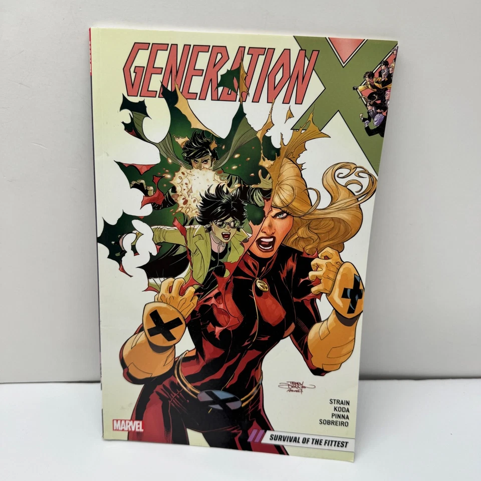 Marvel Generation X 适者生存贸易平装书 2018  — 第 1/4 张图片