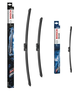 BMW X3 Front + Rear Wiper Blade Set Windscreen 2017 Onwards BOSCH A323S A283H - Picture 1 of 15