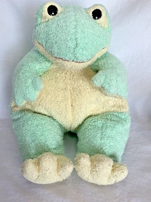 TY BabyFrog Sonajero Peluche Chenilla Terry Paño Verde Menta ¡LIMPIO Y LISTO PARA USAR! Foto 1 de 4