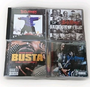 Busta Rhymes CD Lot 4 It Ain’t Safe Flipmode Remixes Back On My BS When Disaster - Picture 1 of 10
