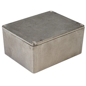 Hammond IP54 Diecast Aluminium Enclosure (115.7 x 90.5 x 54.9mm) 1550C - Picture 1 of 2
