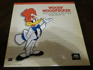 Animated Laserdisc Woody Woodpecker Collector's Edition Volumes One & Two Y2 - Picture 1 of 20