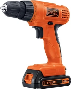 Trapano/Avvitatore senza fili BLACK+DECKER 20V Max Powerconnect + 30 pezzi Kit - LD120VA - Foto 1 di 8