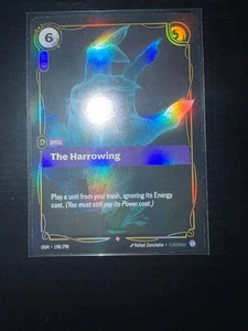 The Harrowing 198/298 Riftbound League of Legends Rare Holo - Picture 1 of 1