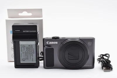 🍀MINT🍀Canon PowerShot SX620 HS Black 20.2MP Wi-Fi 25xZoom w/Battery JAPAN - Image 1 of 4