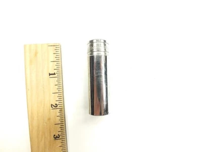 SNAP-ON TOOLS 3/8" DRIVE 1/2" DEEP 12 POINT SOCKET - MADE IN USA - SAE - SF161 - Image 1 of 4