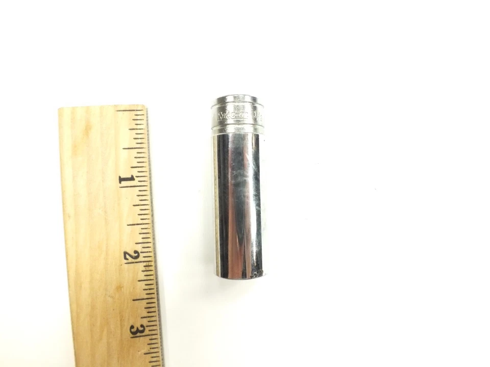 SNAP-ON TOOLS 3/8" DRIVE 1/2" DEEP 12 POINT SOCKET - MADE IN USA - SAE - SF161 - Image 1 of 4