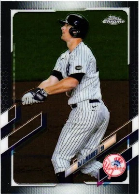 2021 Topps Chrome #105 DJ LeMahieu - Image 1 of 2