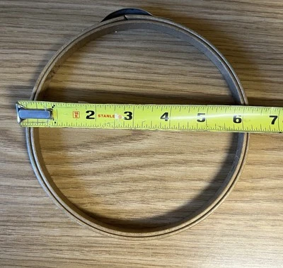 Princess 6" Vtg Round Wood Embroidery Hoop Tension+ 7 oval embroidery hoops - Image 1 of 4