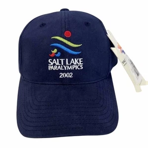 2002 USA Olympics Salt Lake City Paralympics Adjustable Hat NWT - Picture 1 of 7