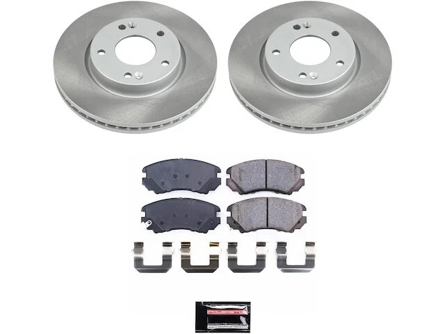 Front Brake Pad and Rotor Kit For 2005-2009 Hyundai Tucson 2006 2007 NY875PV Foto 1 de 1