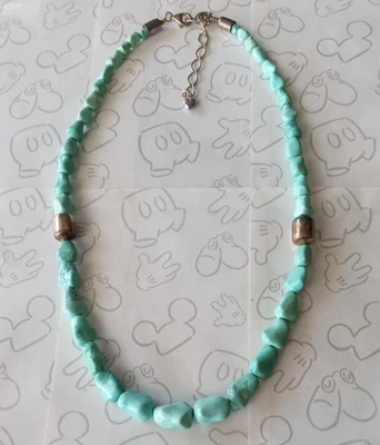 Jay King DTR 925 Chunky Turquoise Bead Sterling Silver Necklace Signed 18-21" - Image 1 of 4