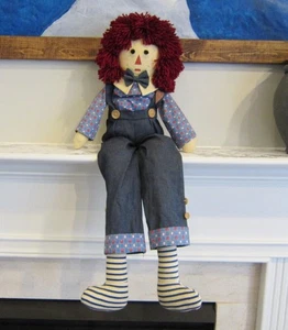 Vintage Raggedy Andy Doll by Unicorn Merchandise Company 31" - Picture 1 of 6