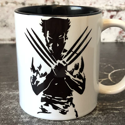 Wolverine X-Men Logan Claws Superhero Birthday Deadpool Black Gift Mug For Men - Image 1 of 4