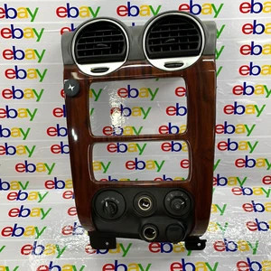 02-09 GMC Envoy Dash Trim Radio Climate Control OEM Wood Grain 03 04 05 06 07 08 - Picture 1 of 20